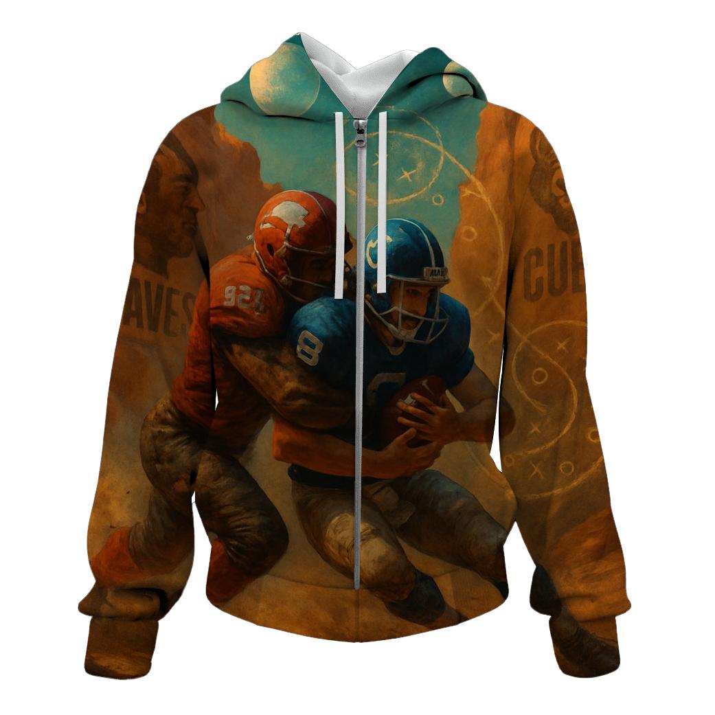 Desert Canyon Scrimmage Under Twin Moons hoodie designs