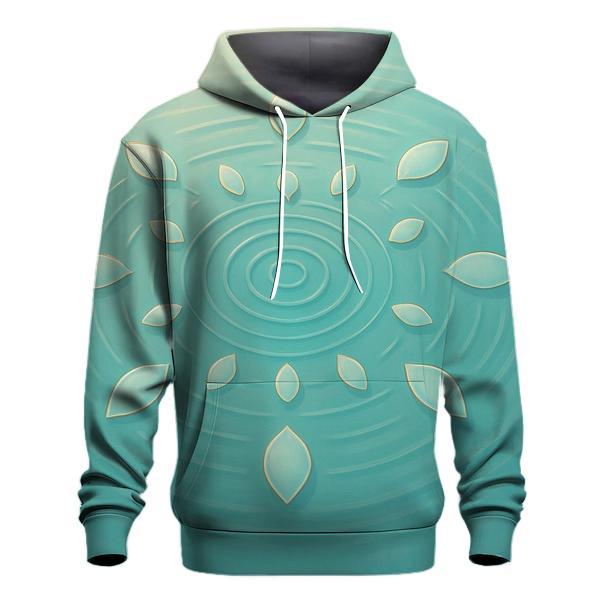 Still Water Mandala Reflection designer hoodies