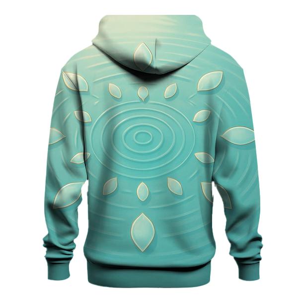 Still Water Mandala Reflection designer hoodies
