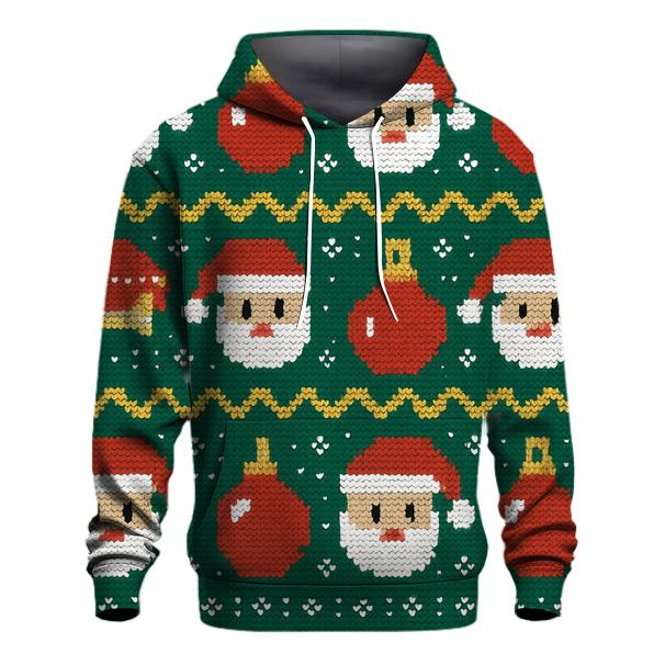 Tinsel Turbo Arcade Knit Design graphic hoodies