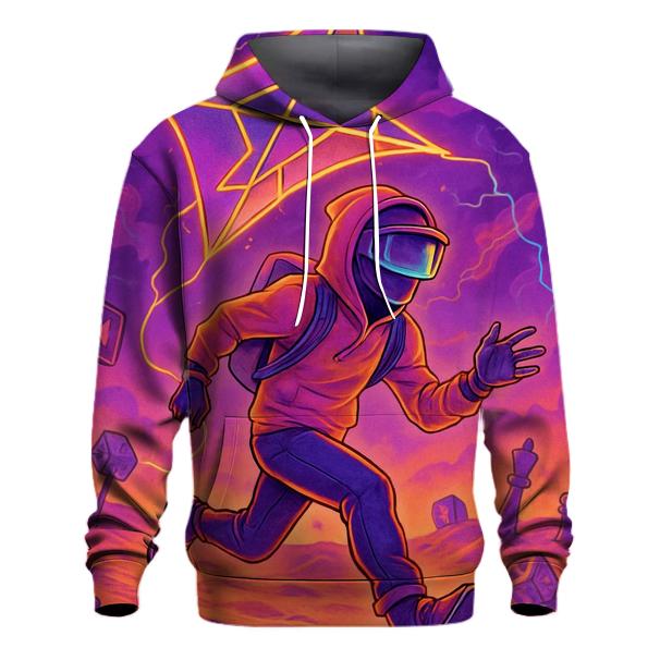 Paradox Kite Over The Neon Dunes hoodies fashion