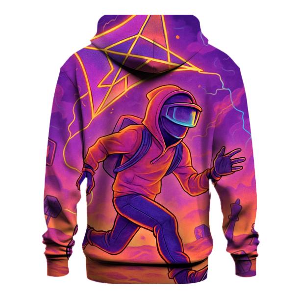 Paradox Kite Over The Neon Dunes hoodies fashion
