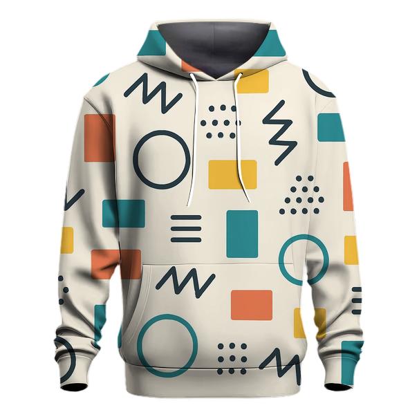 Memphis Space Station Tiles hoodies fashion