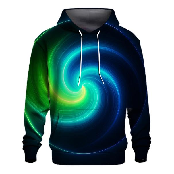 Electric Lime Vortex Fade hoodie styles