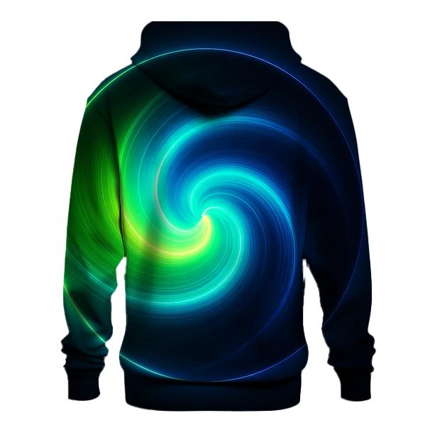 Electric Lime Vortex Fade hoodie styles
