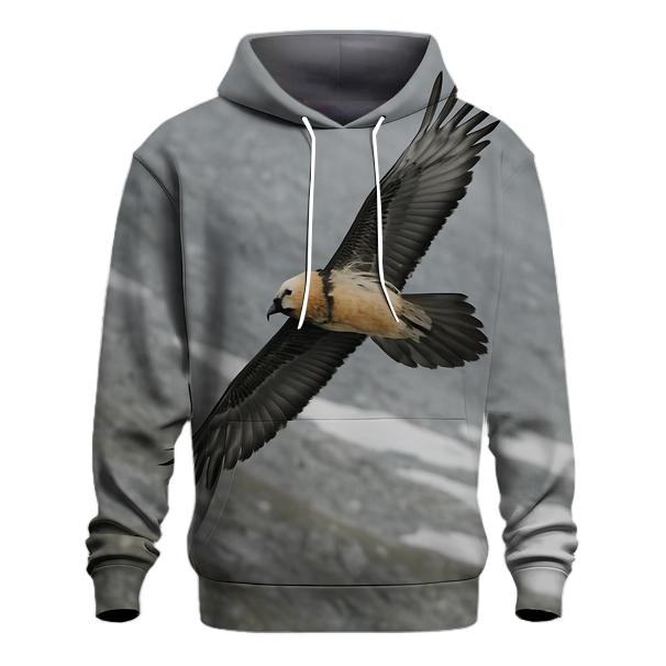 Alpine Thermal Spiral Bearded Vulture designer hoodies
