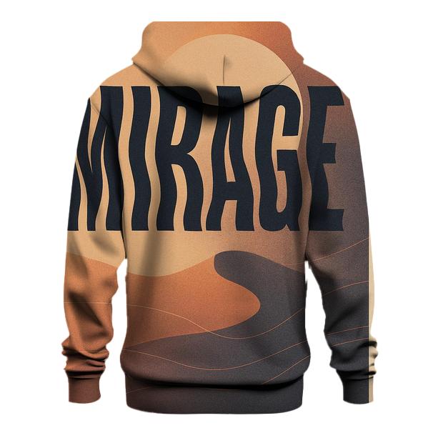 Desert Moon Mirage Typography Poster custom hoodies