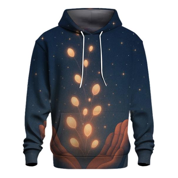 Open Hands Of Starlight Seeds designer hoodies