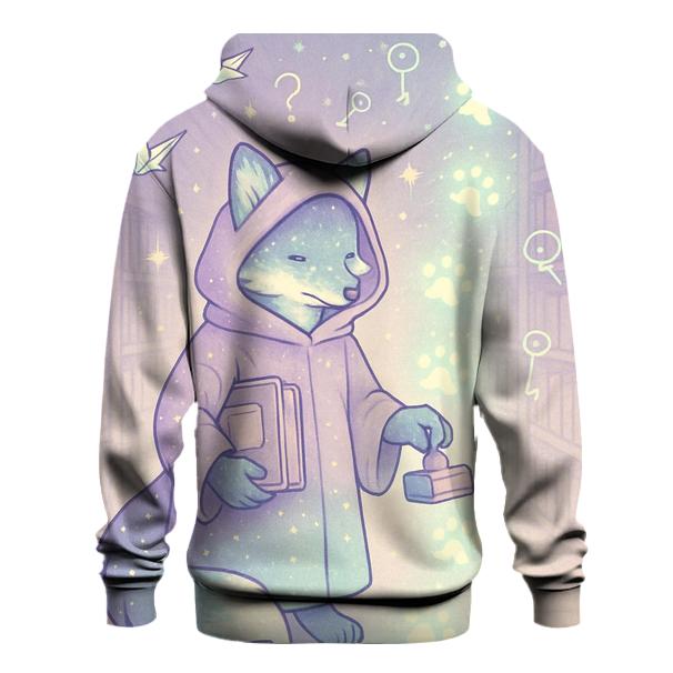 The Library Of Floating Footprints hoodie designs