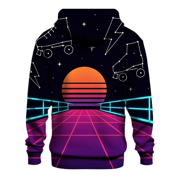 Neon Roller Rink Constellation hoodie trends