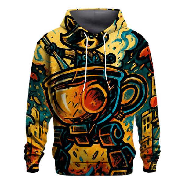 Thunder Teacup Mech Parade premium hoodies