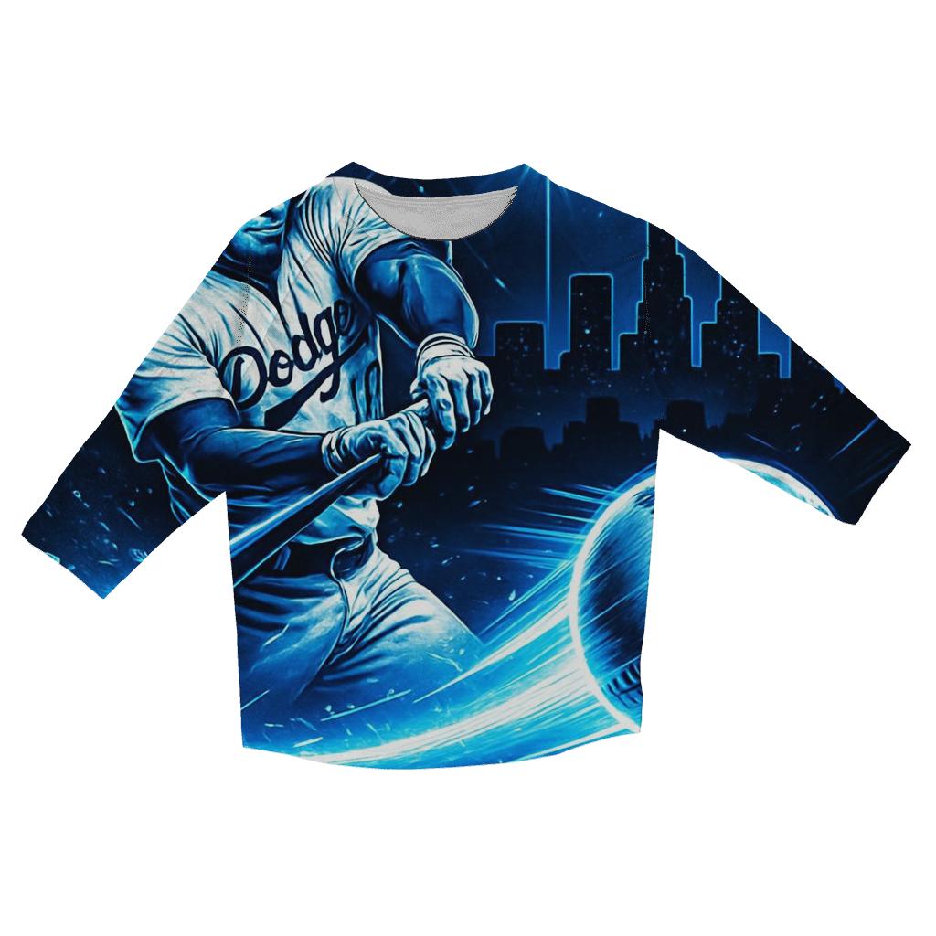 Electric Baseline Breakthrough casual three quarter sleeve shirts