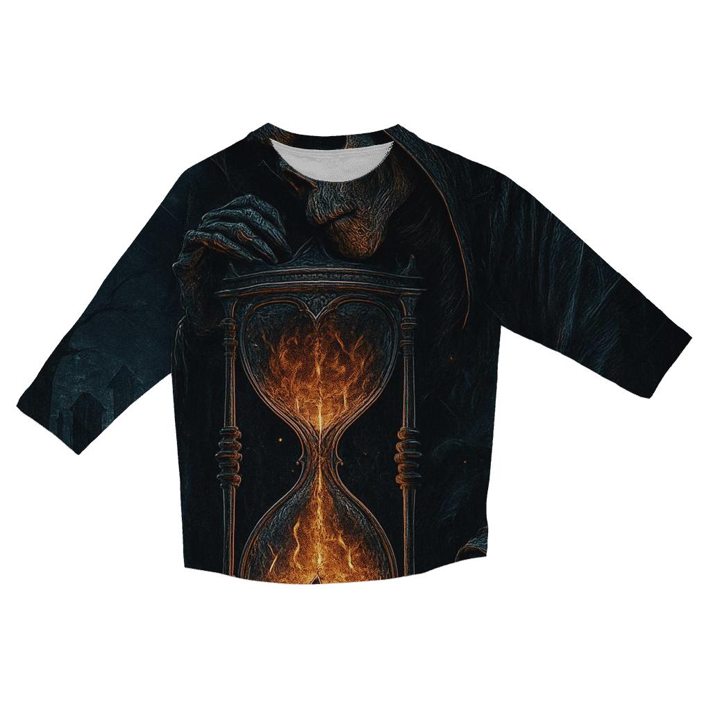 Hourglass Of The Devoured Dawn personalized 3/4 sleeve tees