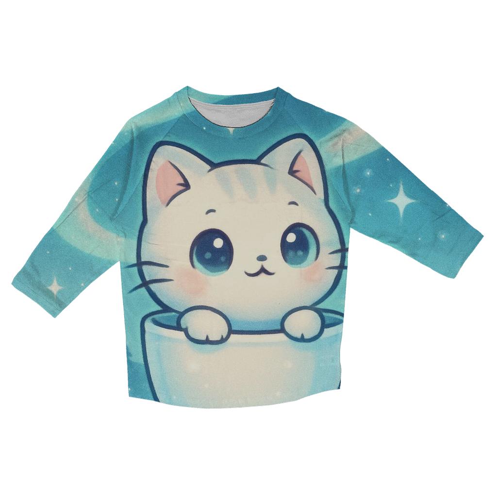 Aurora Teacup Stargazer personalized 3/4 sleeve tees