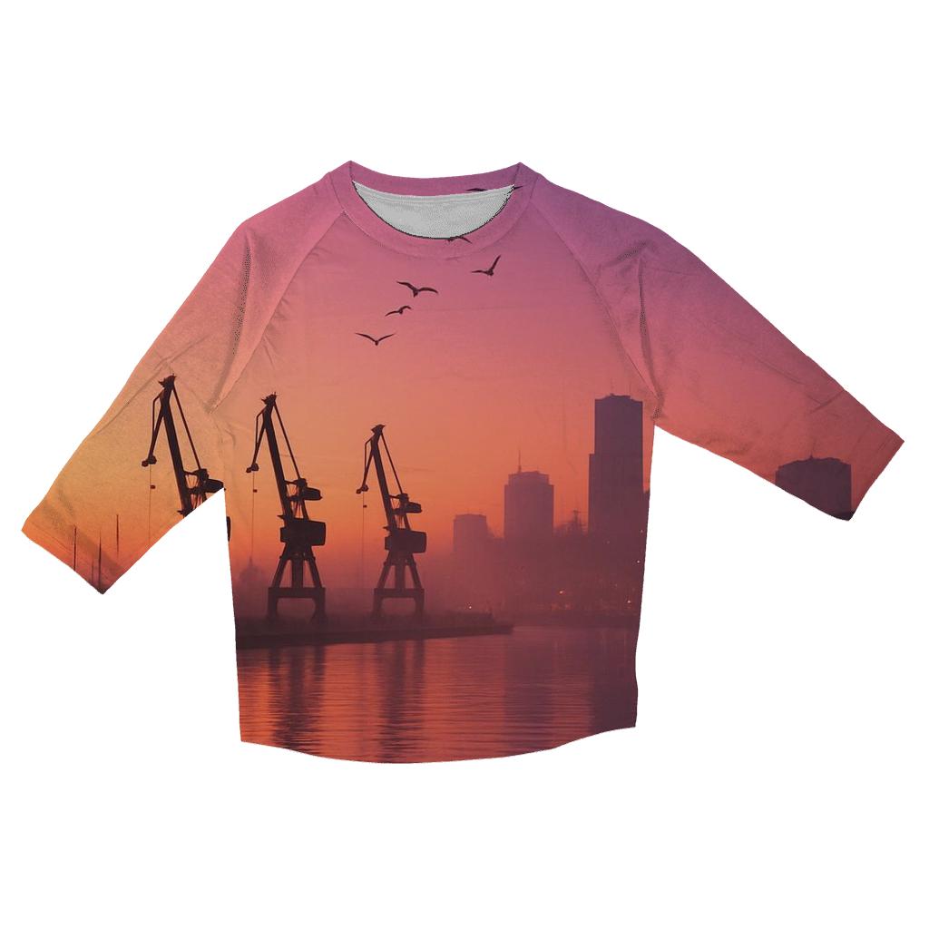 Violet Harbor Afterglow designer 3/4 sleeve blouses