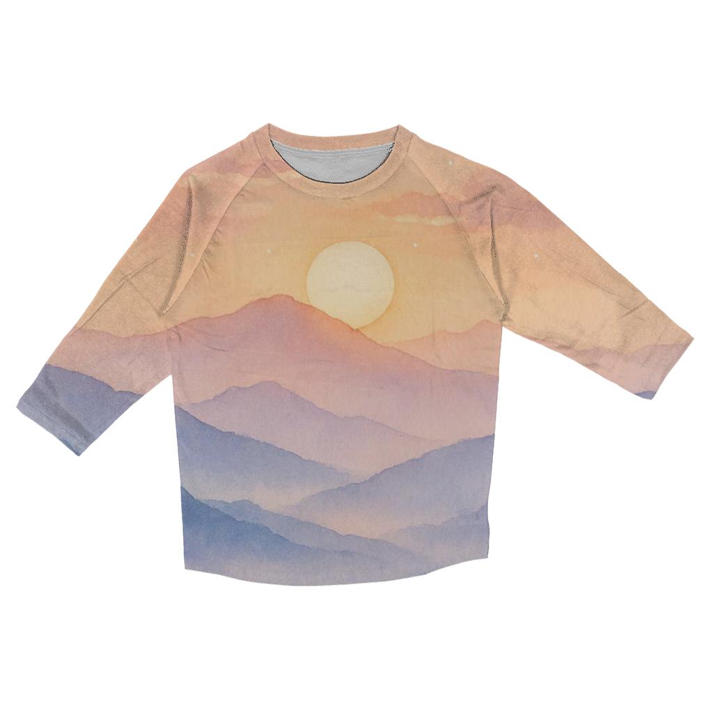Pastel Summit Drift custom 3/4 sleeve shirts