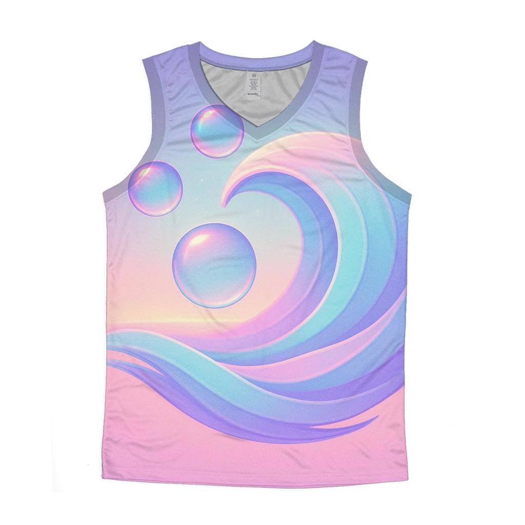 Aurora Prism Tide graphic print tank tops