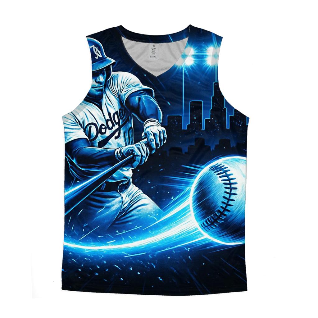 Electric Baseline Breakthrough custom tank tops