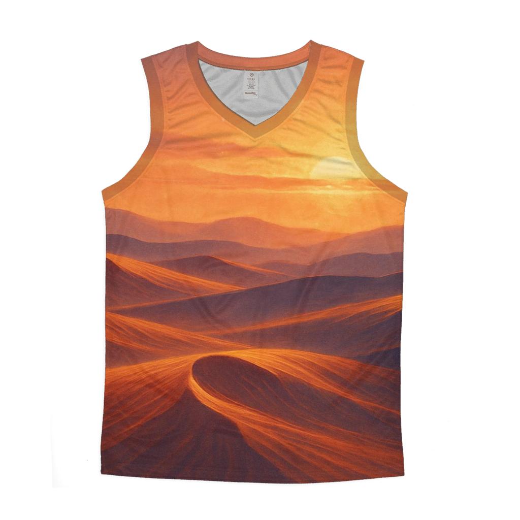 Saffron Dune Reverie cotton sleeveless tops
