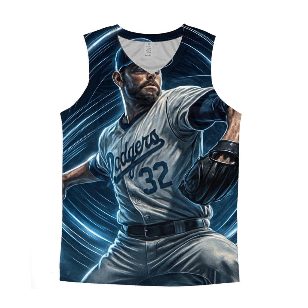 Chrome Pitcher Through The Light Tunnel sports performance tank tops