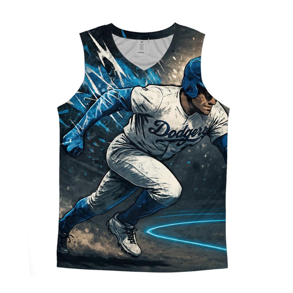 Graffiti Wings Of Victory Runner cotton sleeveless tops
