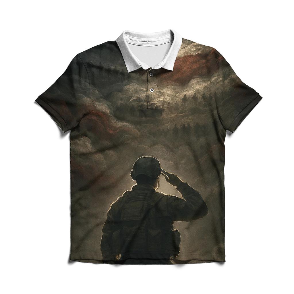 Thunder Over The Silent Parade casual sports polo shirts