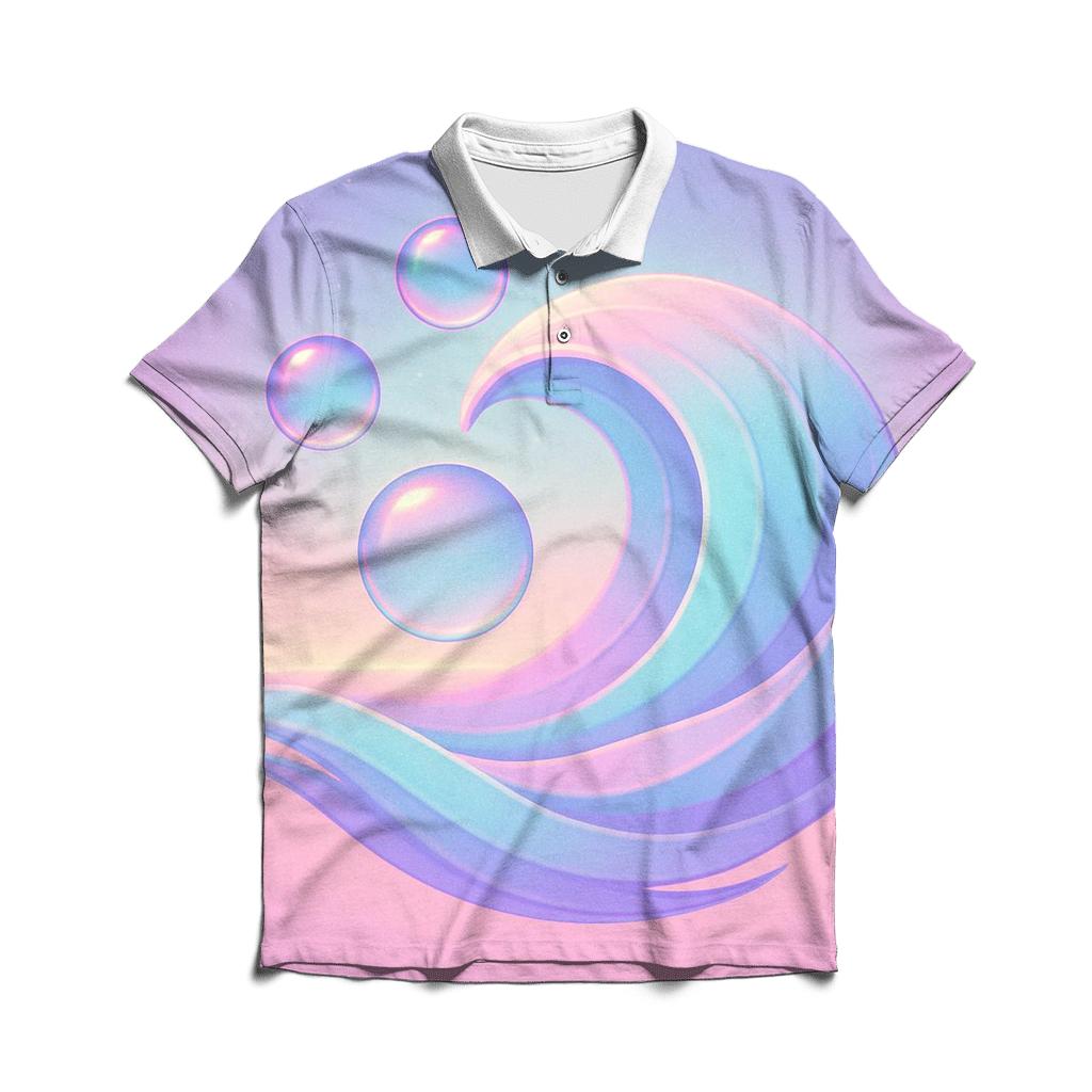 Aurora Prism Tide designer slim fit polos