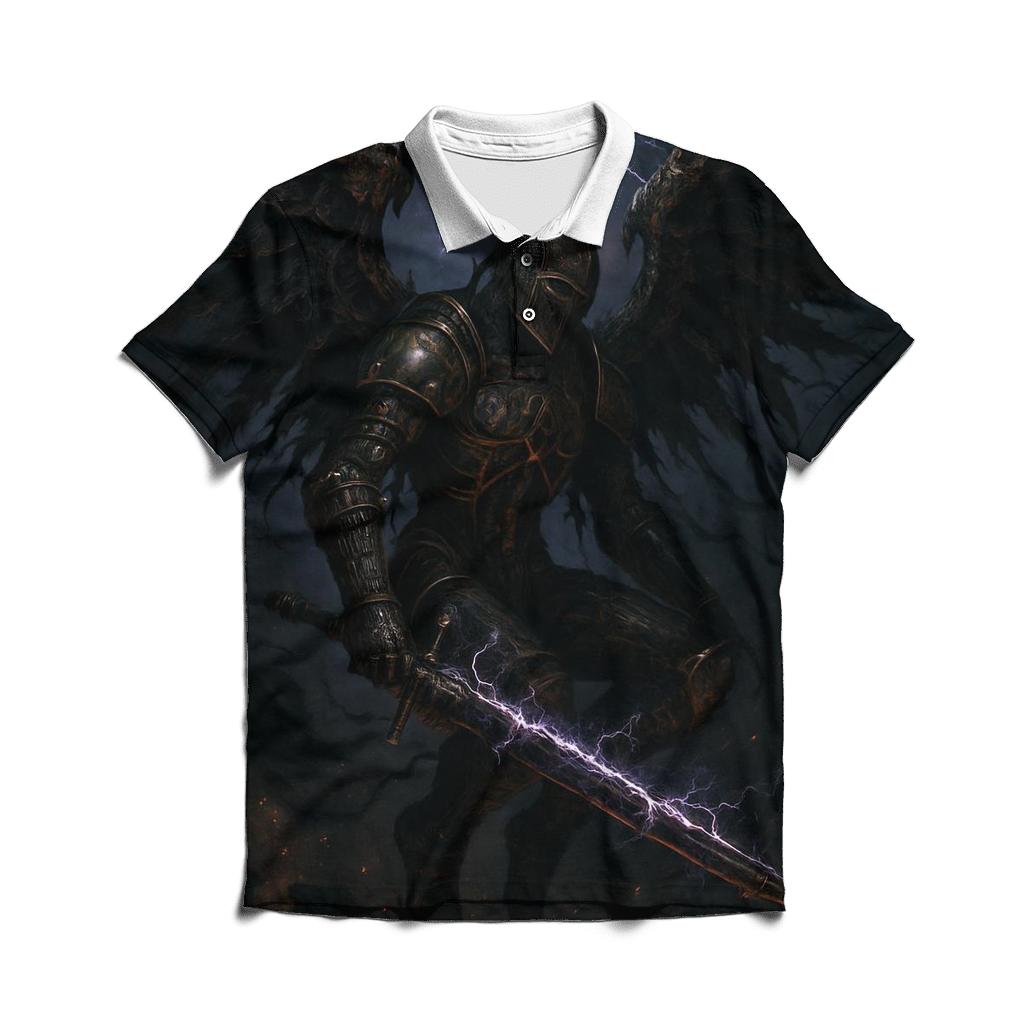 Seraph Of Rust And Lightning casual sports polo shirts