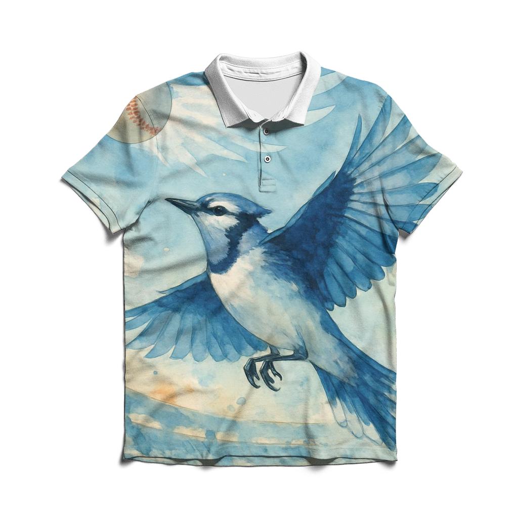 Skywing Fastball Eclipse, Blue Jays embroidered polo tops