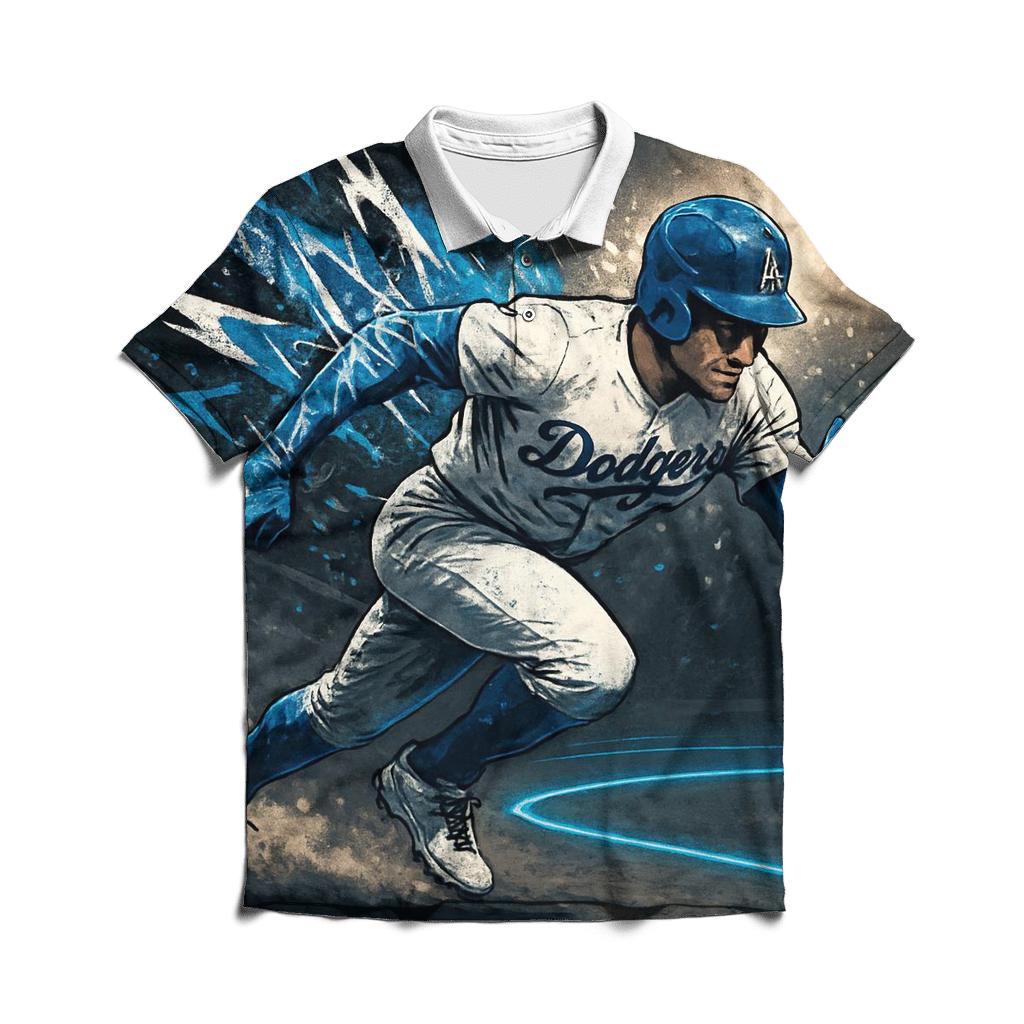 Graffiti Wings Of Victory Runner classic pique polos