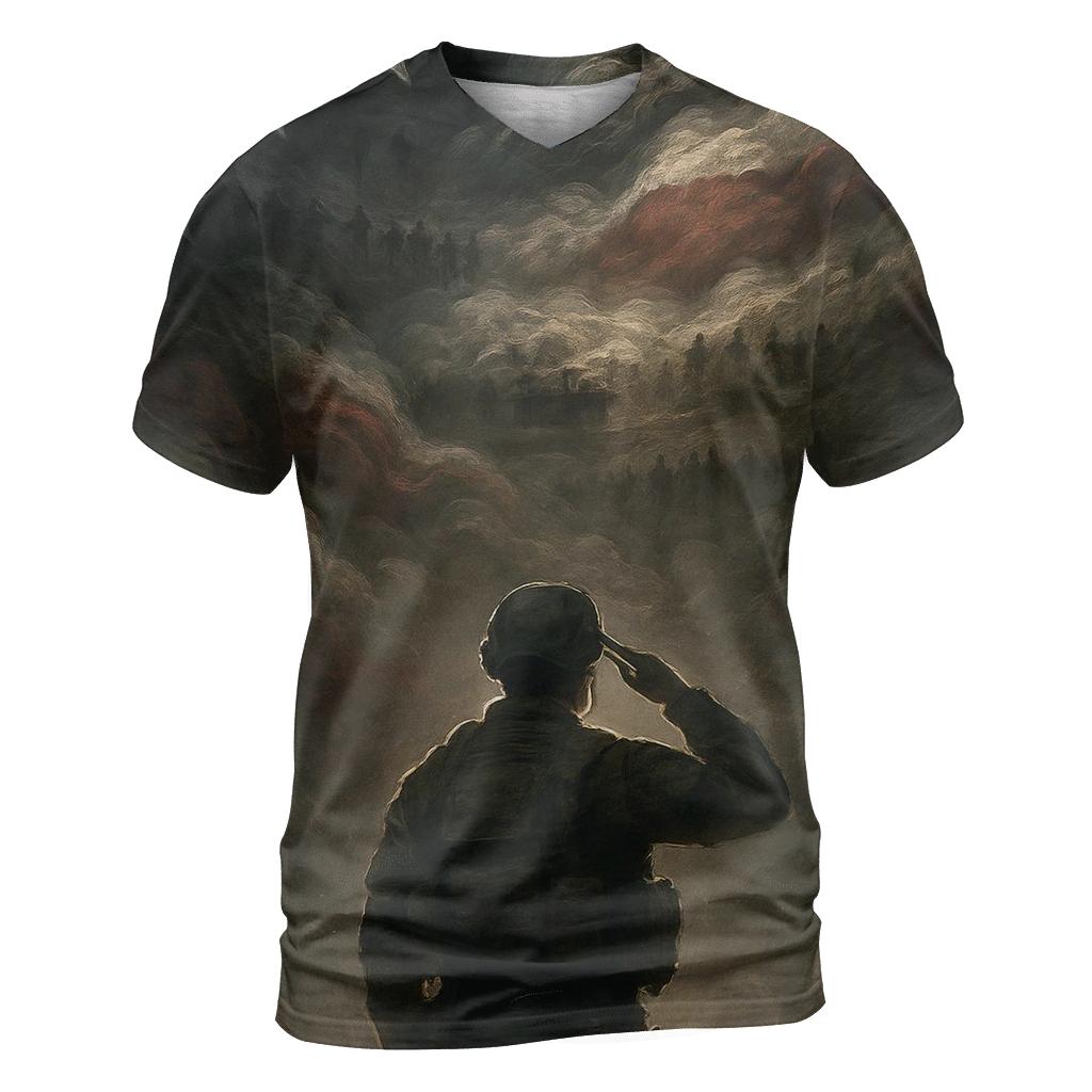 Thunder Over The Silent Parade vibrant all-over design tees