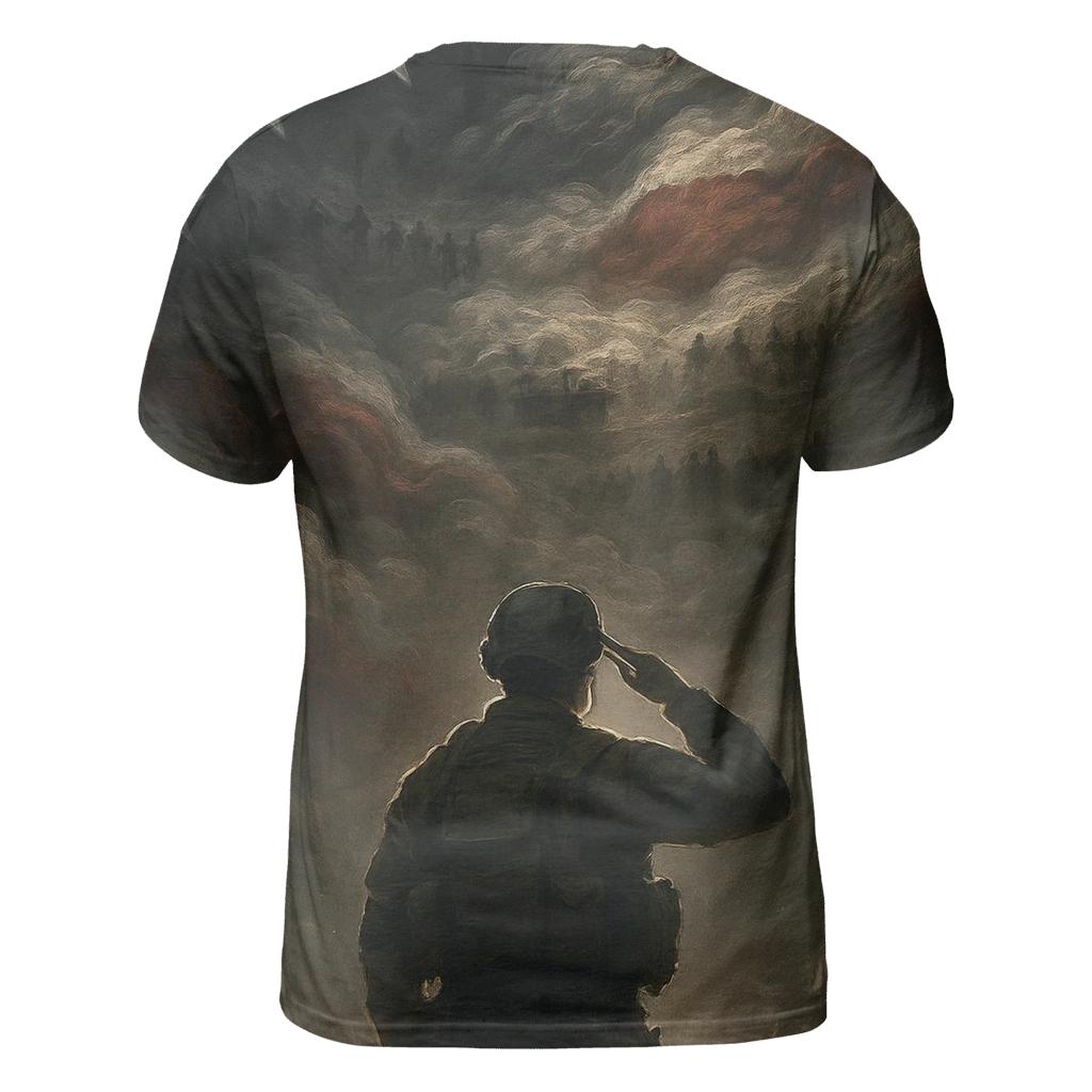 Thunder Over The Silent Parade vibrant all-over design tees