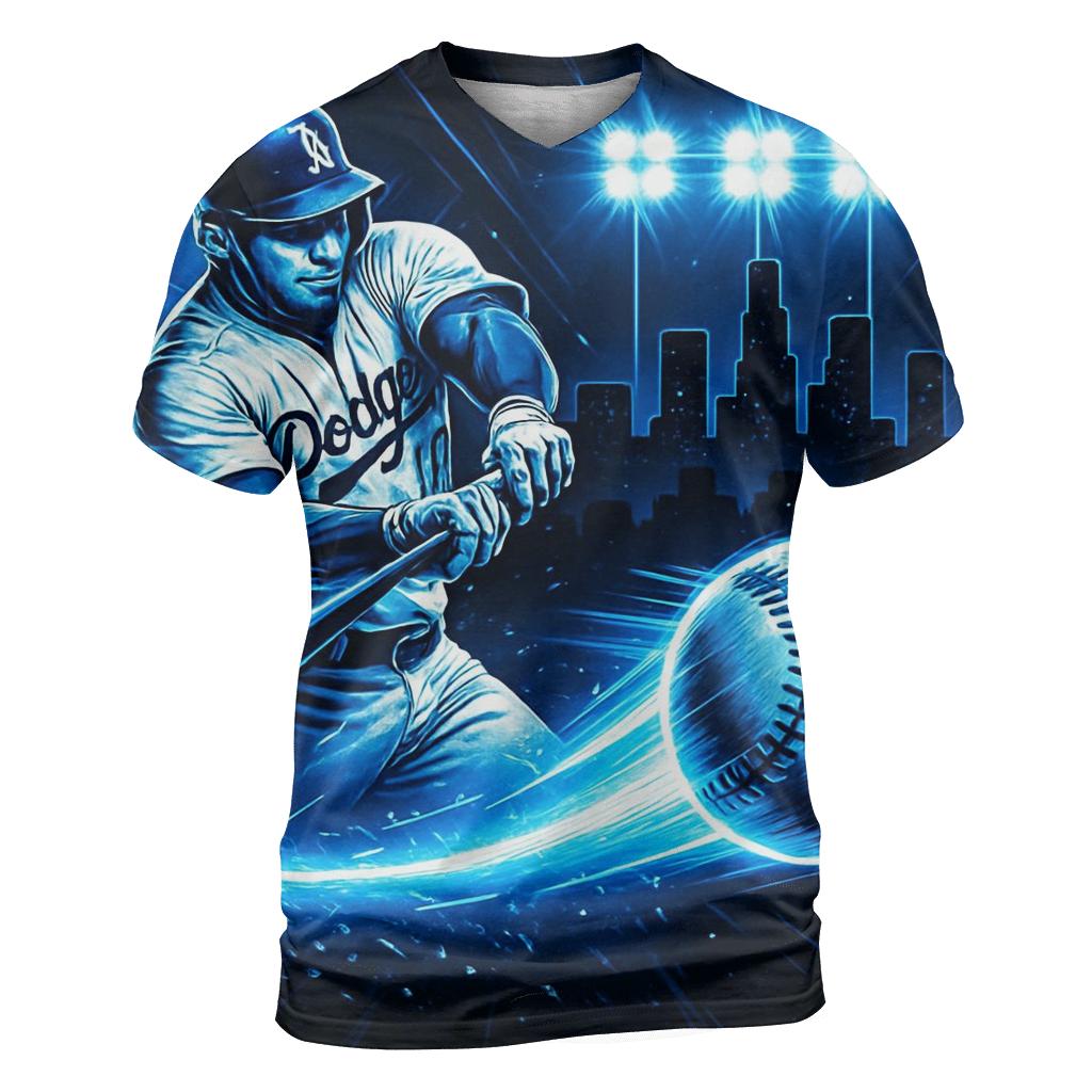 Electric Baseline Breakthrough statement graphic shirts