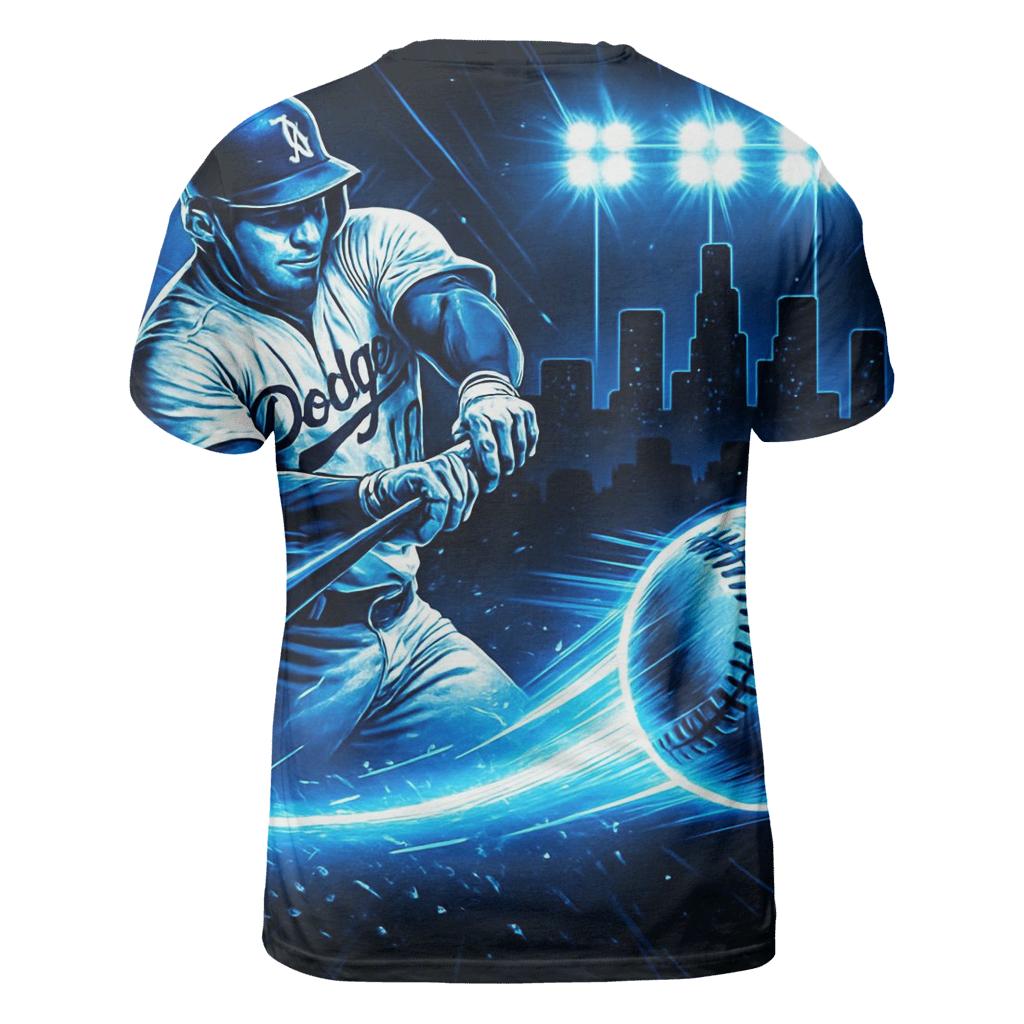 Electric Baseline Breakthrough statement graphic shirts