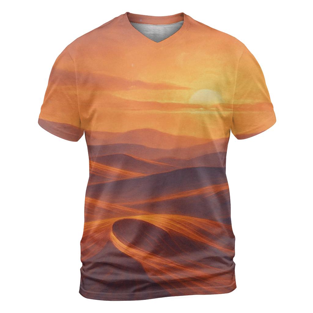 Saffron Dune Reverie personalized full print shirts