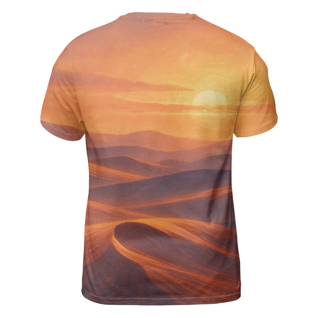 Saffron Dune Reverie personalized full print shirts