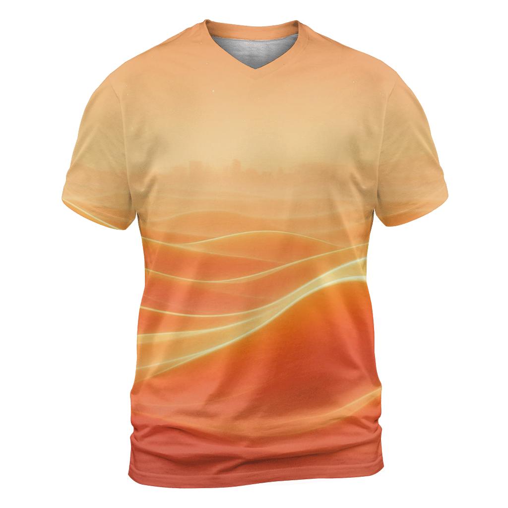 Sunset Gradient Mirage Dunes personalized full print shirts