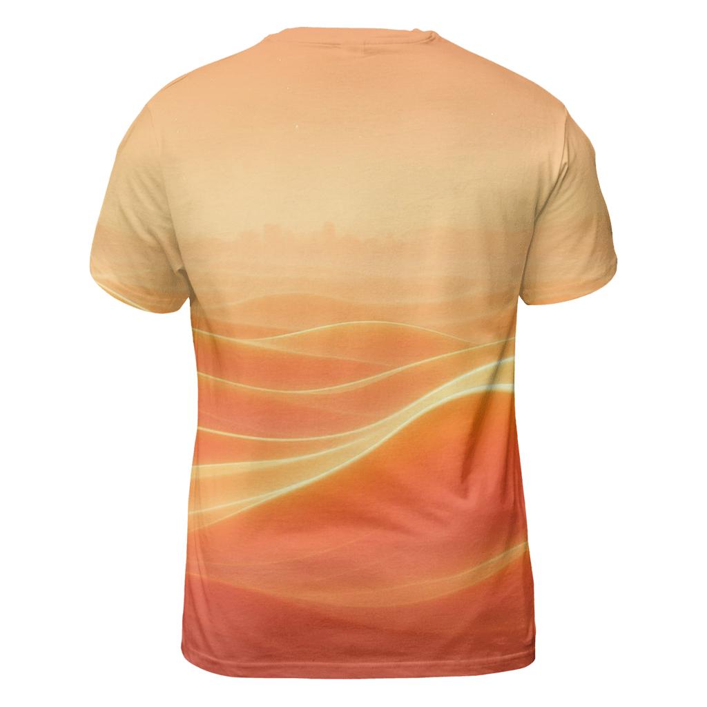 Sunset Gradient Mirage Dunes personalized full print shirts