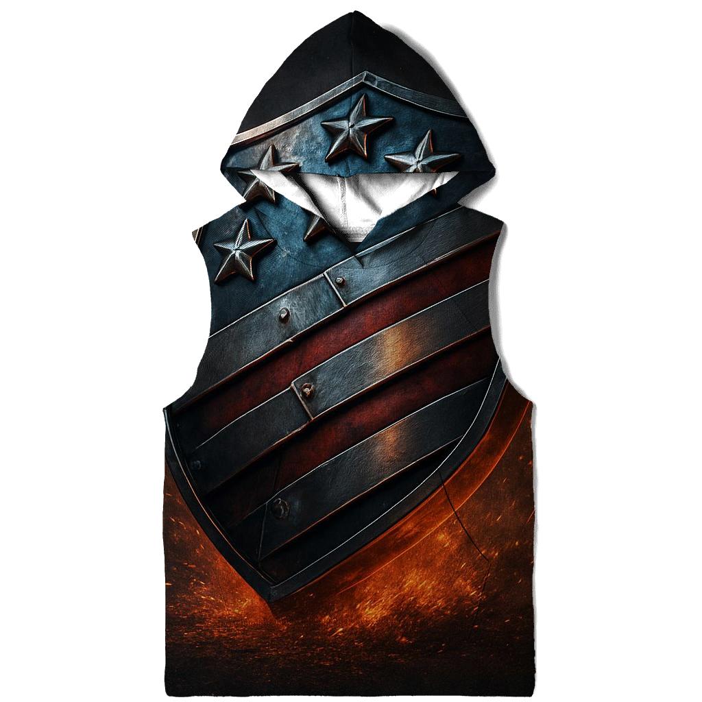 Forged Steel Stars And Stripes Crest premium hoodies