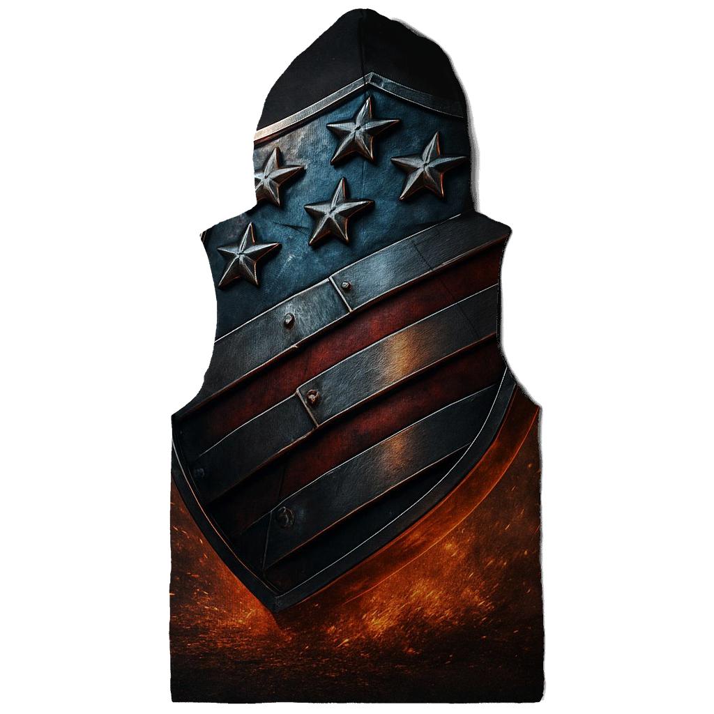 Forged Steel Stars And Stripes Crest premium hoodies