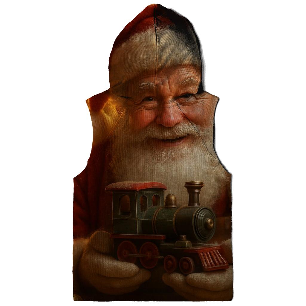 Workshop Hearthlight Santa Portrait zip-up hoodies