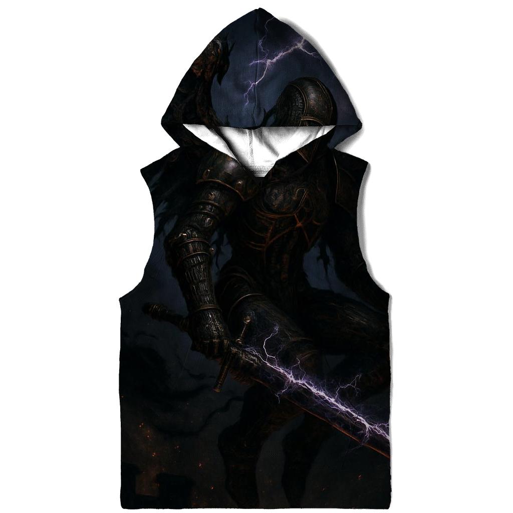 Seraph Of Rust And Lightning printed hoodies