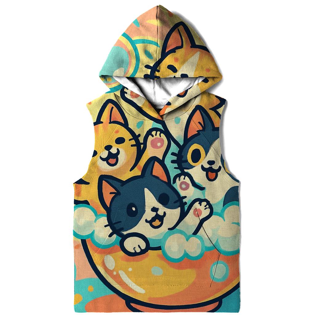 Carnival Bubble Bath Kittens premium hoodies