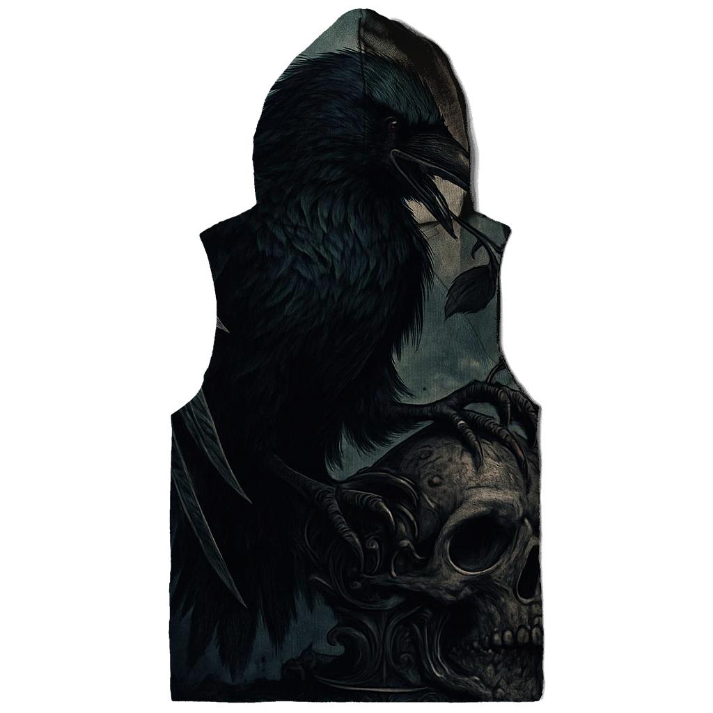 Raven Reliquary Of The Cursed Cathedral embroidered hoodies