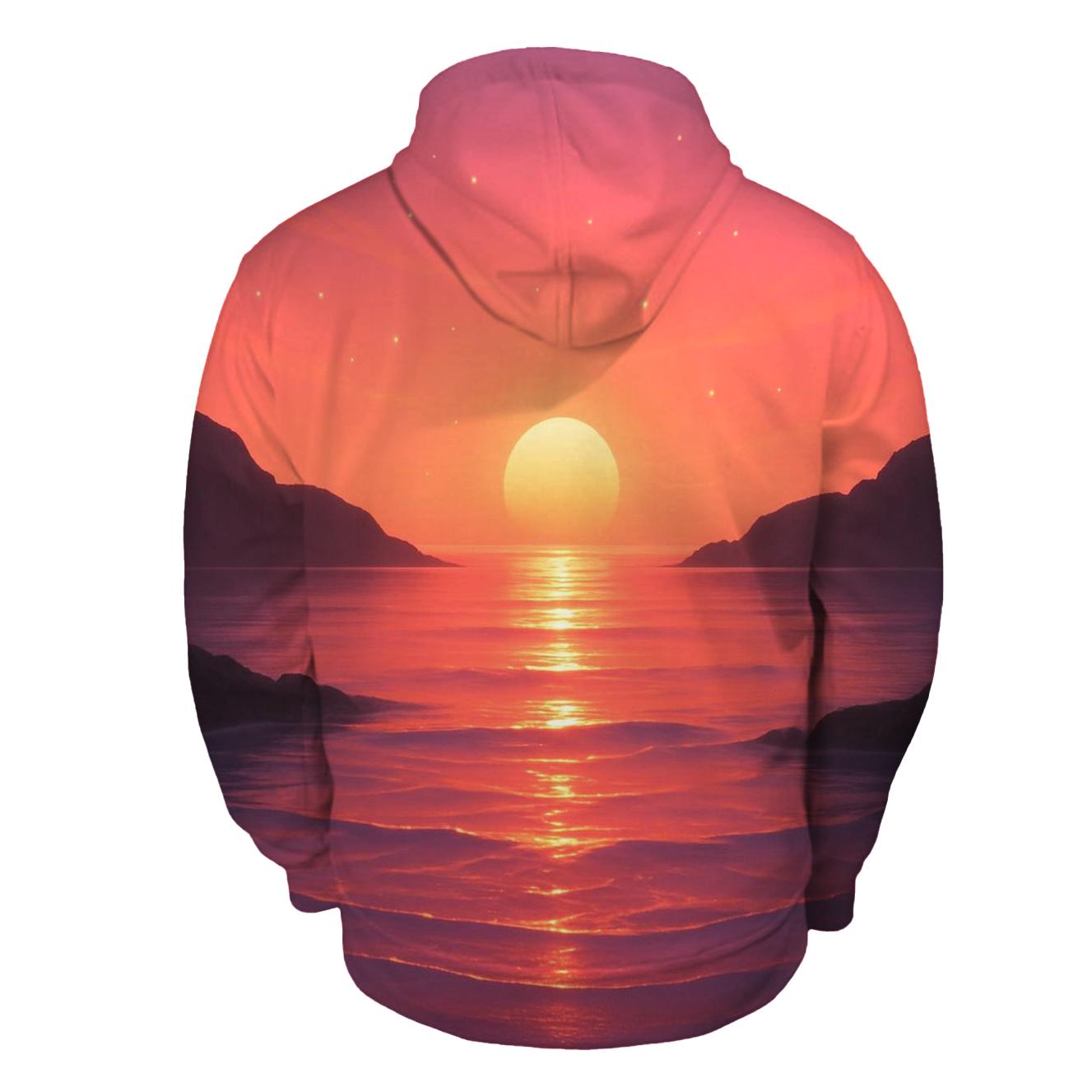 Ember Glass Lagoon embroidered hoodies