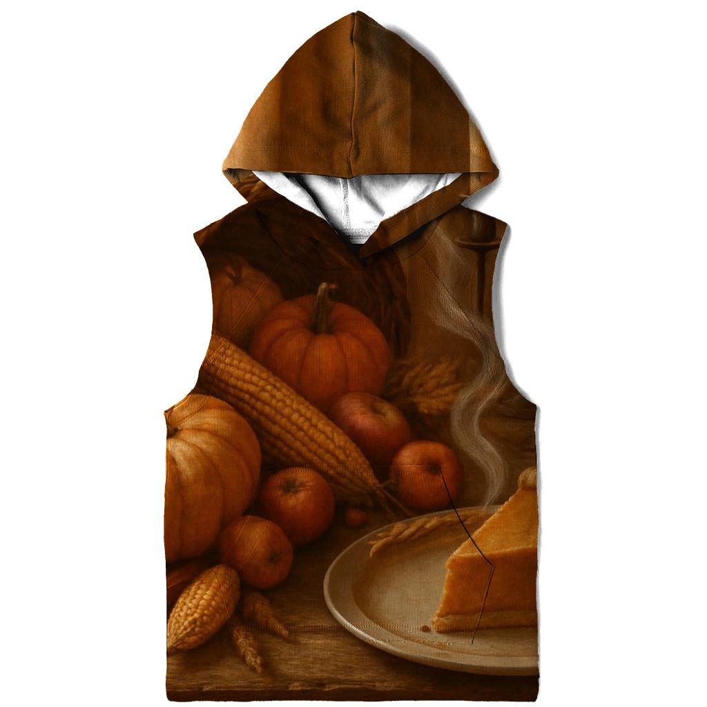 Farmhouse Hearthside Cornucopia Still Life premium hoodies