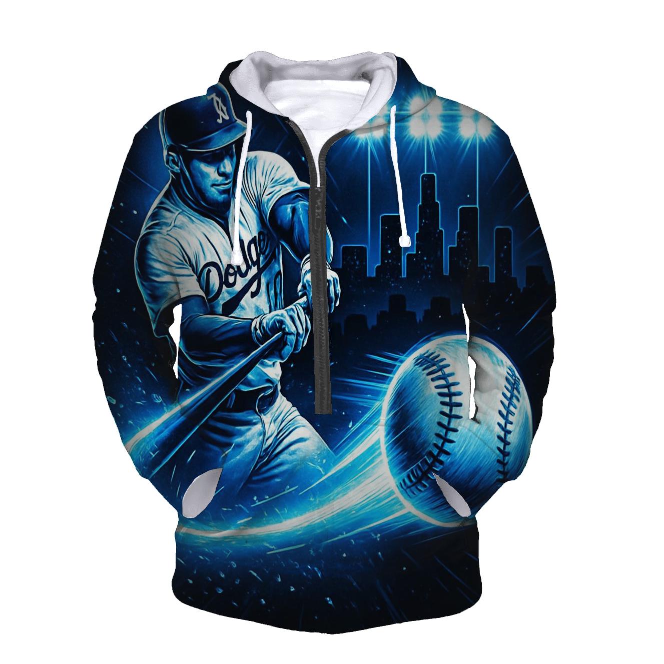 Electric Baseline Breakthrough embroidered hoodies