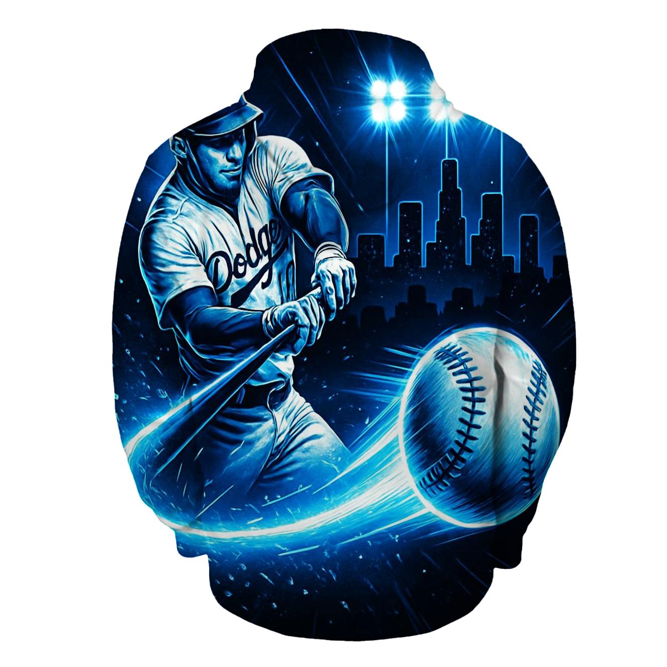 Electric Baseline Breakthrough embroidered hoodies