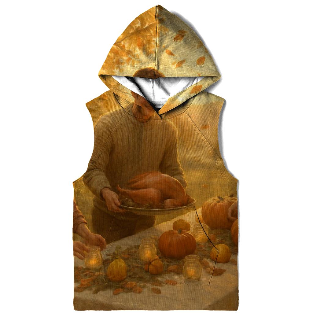Golden Hour Orchard Gratitude Gathering pullover hoodies