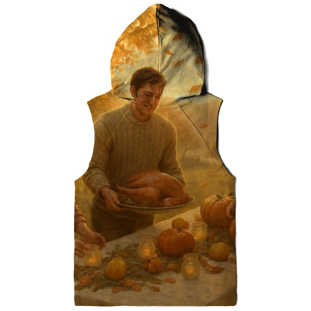 Golden Hour Orchard Gratitude Gathering pullover hoodies